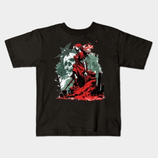 red witch Kids T-Shirt